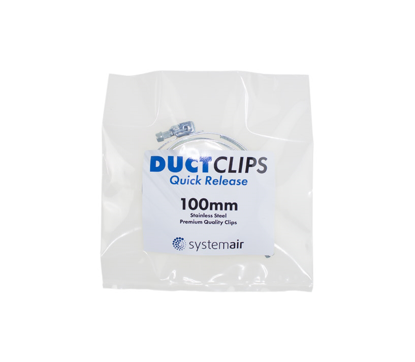 Systemair Ducting Quick Release Clips