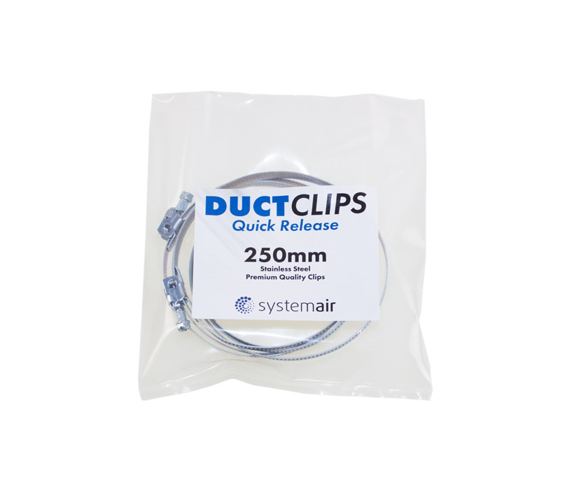 Systemair Ducting Quick Release Clips